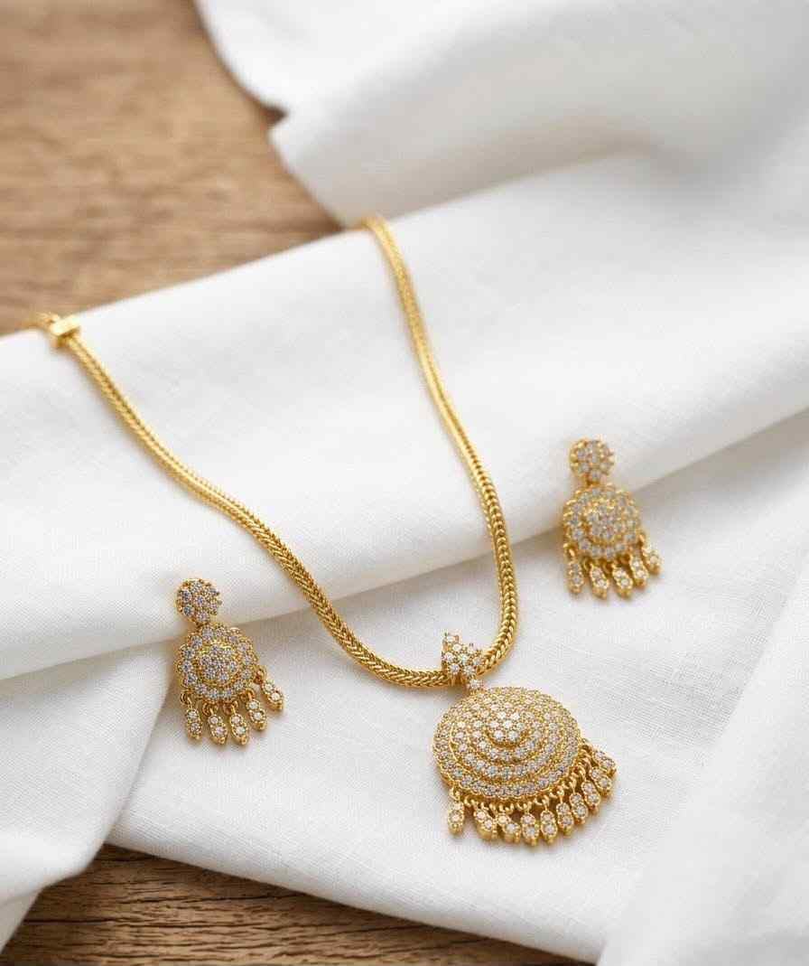 Chandrika AD Necklace Set Paradise Jewllery